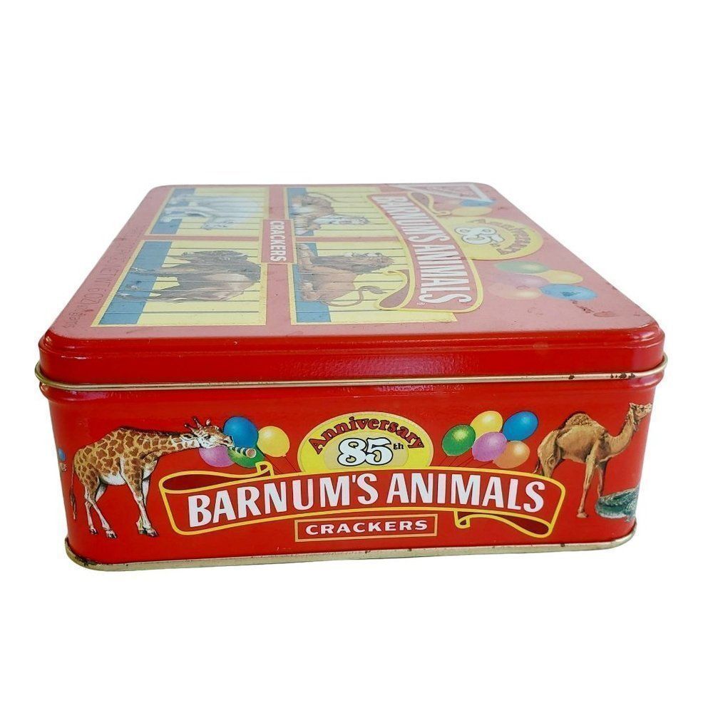 1987 Nabisco 85th Anniversary Barnum's Animal Crackers Tin Box - Picture 9 of 11